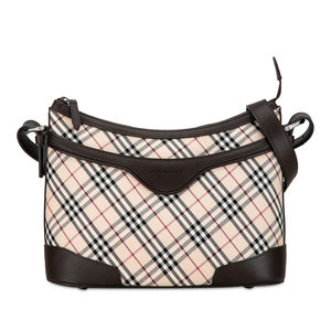 Pre-Loved Burberry Nova Check Shoulder Bag
